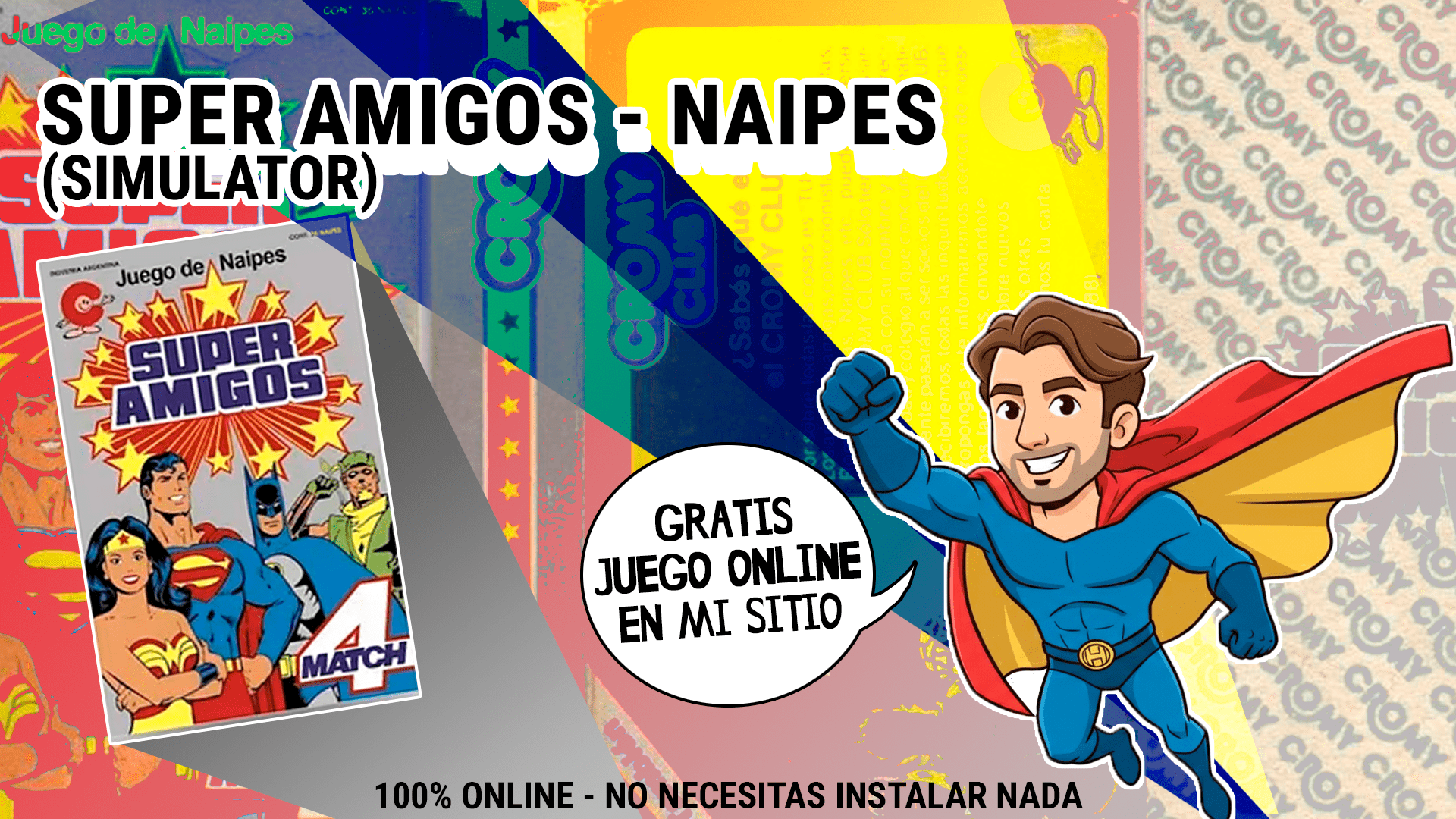 Super Friends card game