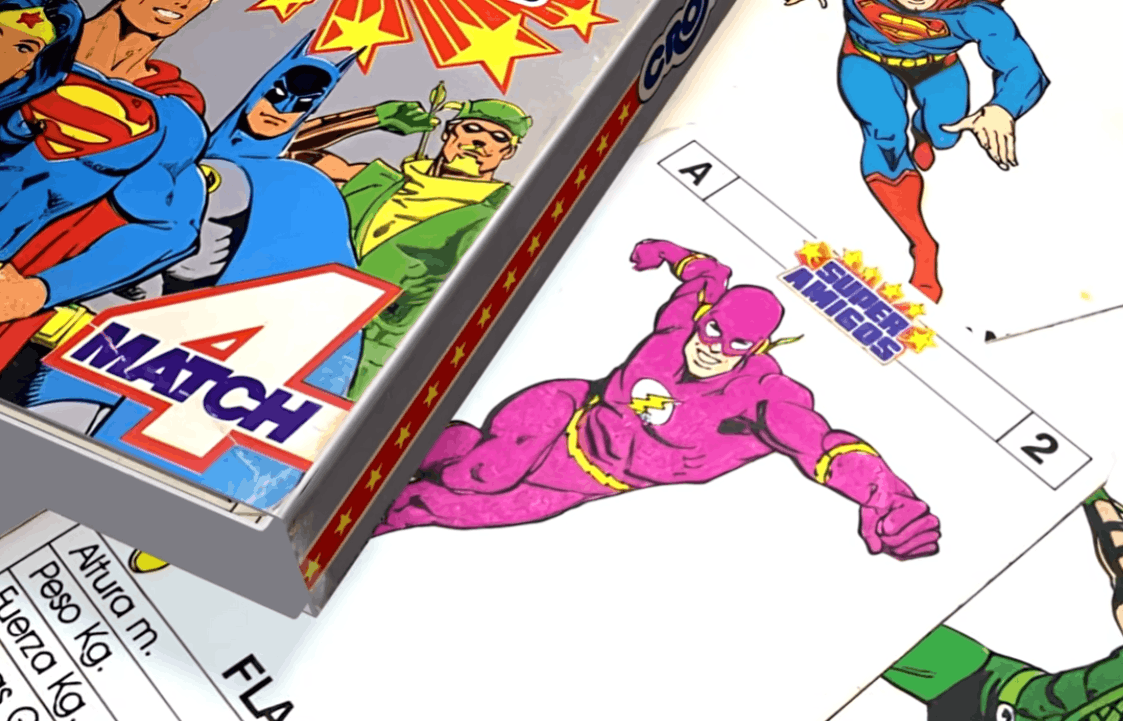 El Error de las Cartas Cromy Super Amigos.