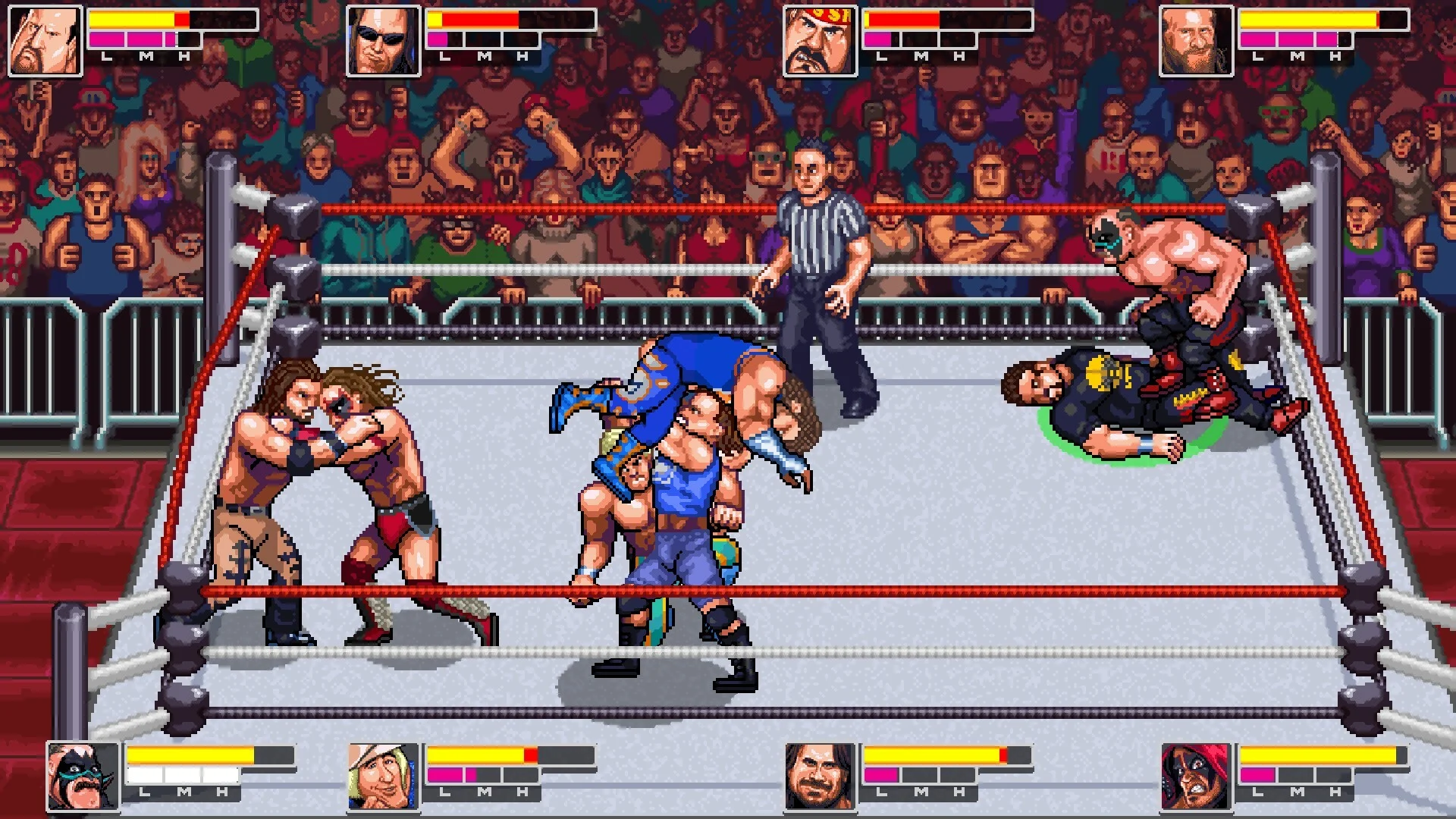 Mechanical Failure in Wrestling Games